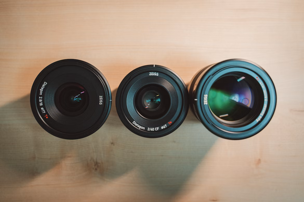 Types of Photography Lenses